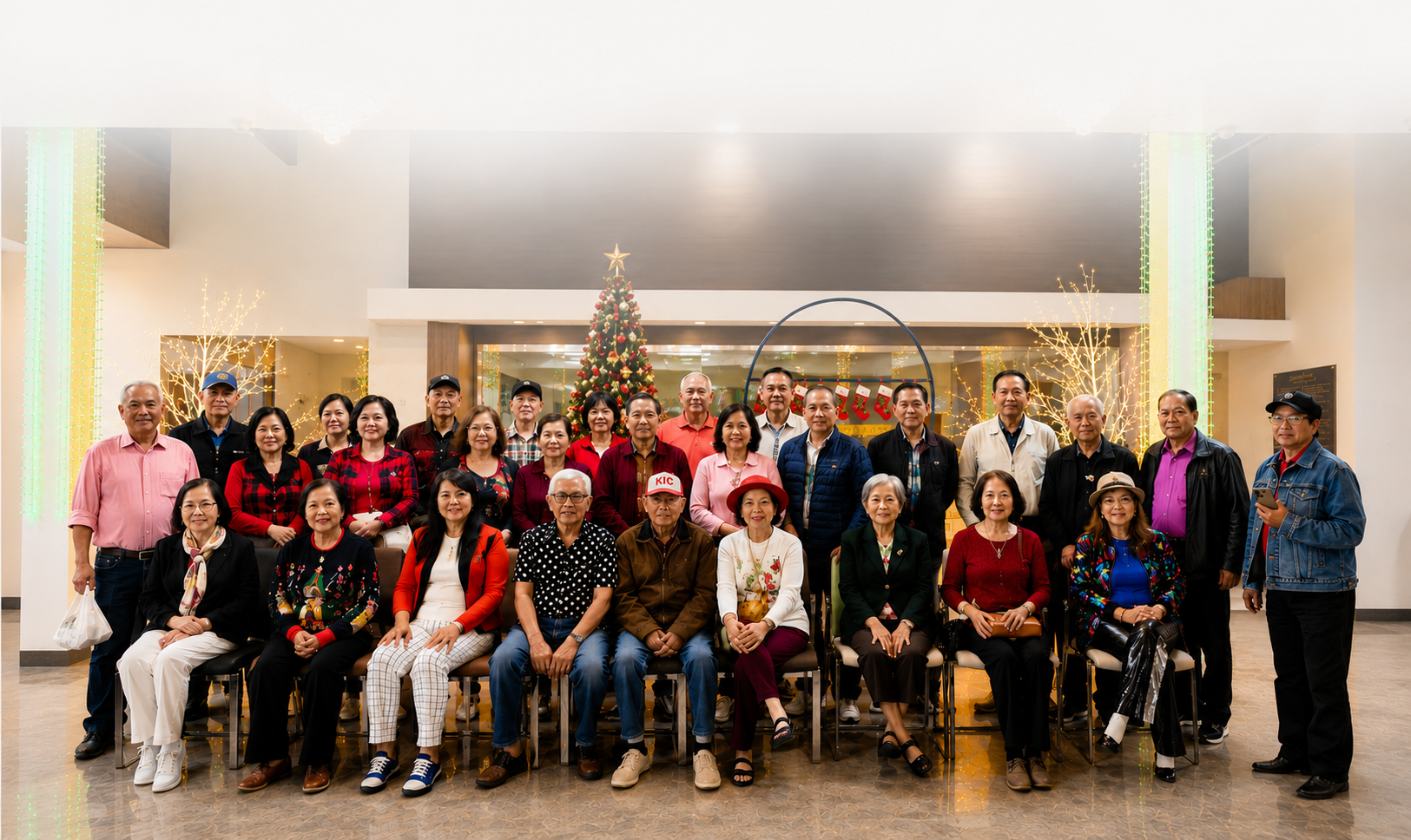 Saigon Adult Day Care members and families gathered for a holiday celebration in Gladstone, MO